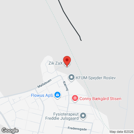 Zik Zax, Alperne 4, 7870 Roslev